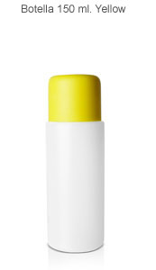 Botella 150 ml. Tapón amarillo