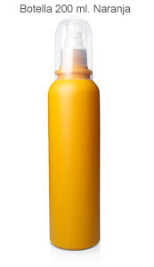 Botella 200 ml. Naranja Spray